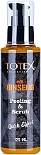 Пілінг-гель - Totex Cosmetic With Ginseng Peeling And Scrub Quick Effect — фото N1