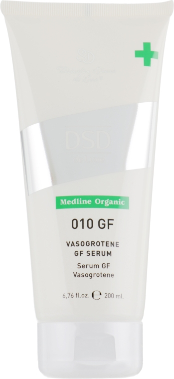 Сироватка "Вазогротен" з факторами зростання № 010 - Simone DSD de Luxe Medline Organic Vasogrotene Gf Serum — фото N2