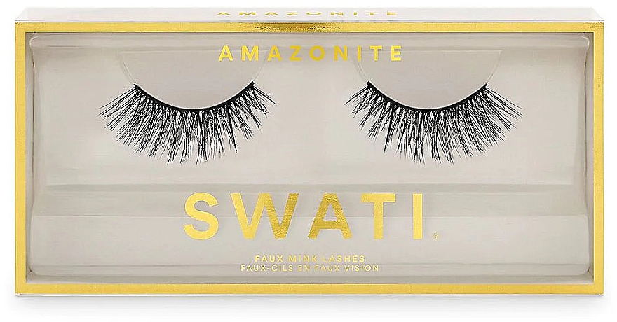 Накладні вії - Swati Faux Mink Lashes Amazonite — фото N1