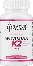 Парфумерія, косметика Дієтична добавка, 120 шт. - Natur Planet Vitamin K2