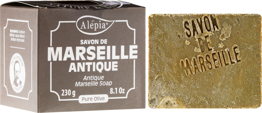 Мыло с оливковым маслом - Alepia Soap — фото N1