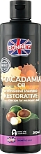 Шампунь с маслом макадамии для сухих и ослабленных волос - Ronney Professional Macadamia Oil Restorative Szampoo — фото N1