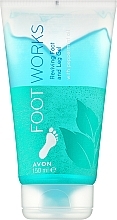 Духи, Парфюмерия, косметика Освежающий гель для ног с мятным маслом - Avon Foot Works Reviving Foot & Leg Gel