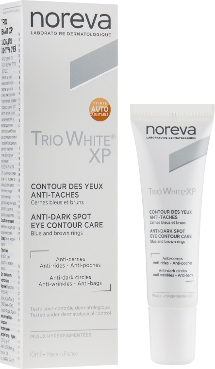 Засіб для контуру очей - Noreva Trio White XP Anti-Dark Spot Eye Contour Care
