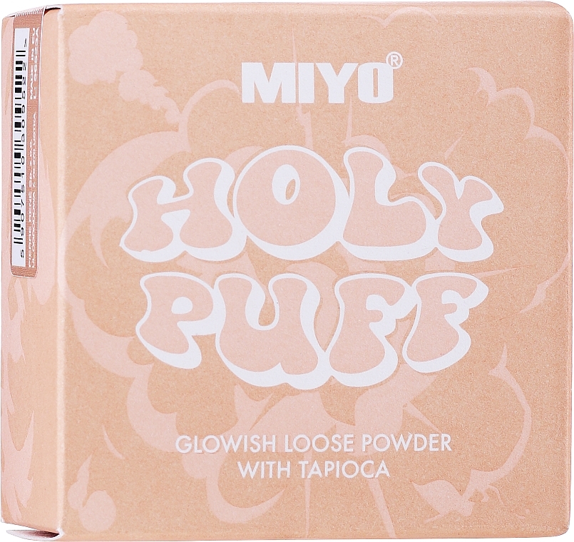 Рассыпчатая пудра для лица с тапиокой - Miyo Holy Puff Glowish Loose Powder With Tapioca — фото N1