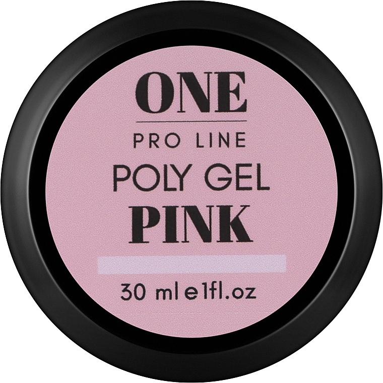 Полігель для нігтів, 30 мл - One Pro Line Poly Gel  — фото N1