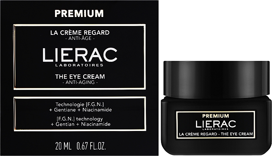 Антивозрастной крем для кожи вокруг глаз - Lierac Premium The Eye Cream — фото N2