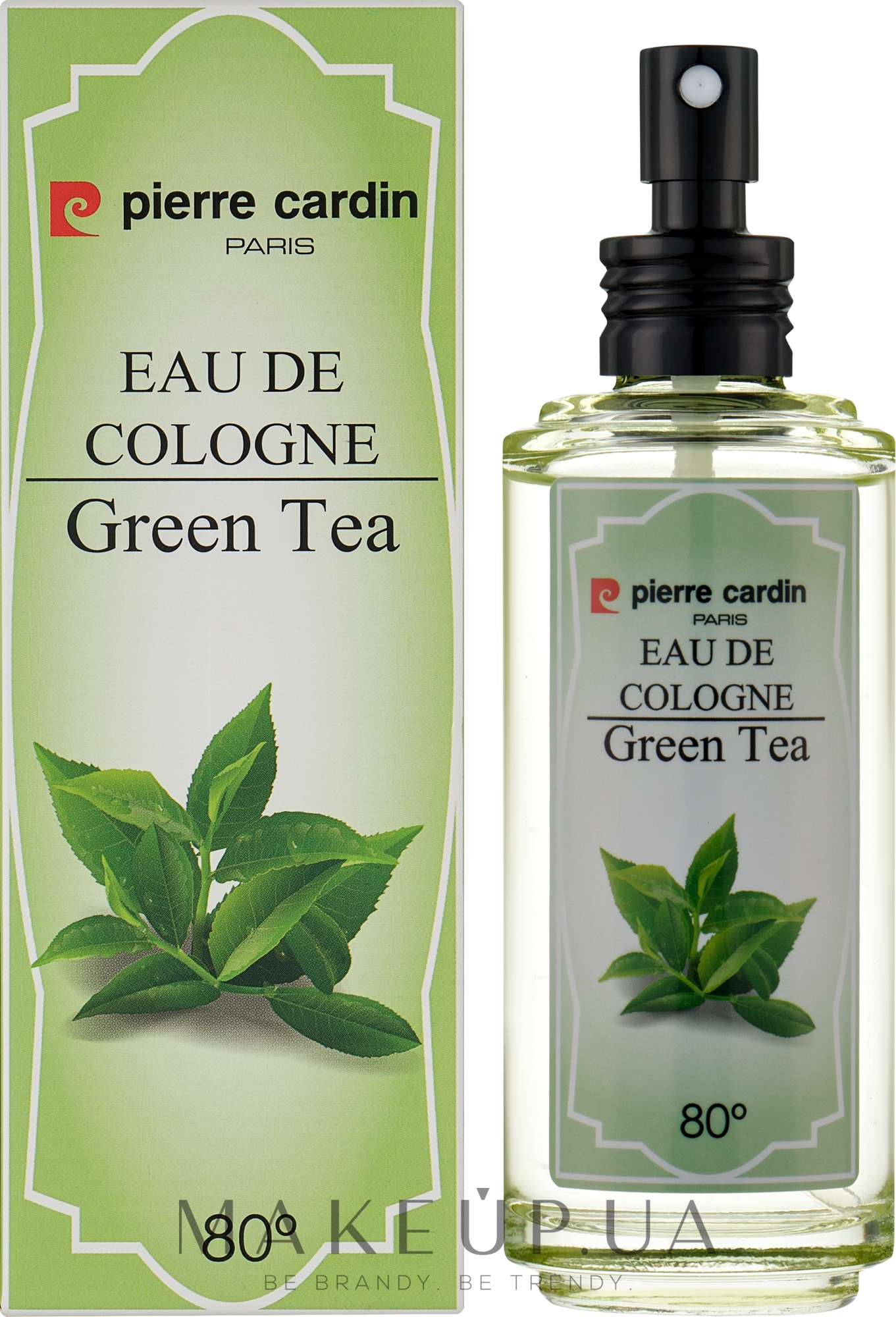 Pierre Cardin Eau De Cologne Green Tea - Одеколон — фото 100ml