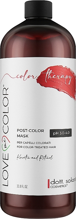 Маска после окрашивания волос - Dott. Solari Love Me Color Post-Color Mask — фото N1