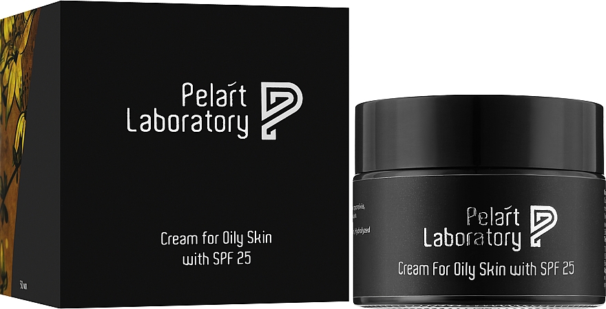 Крем для обличчя з ефектом матування, SPF 25 - Pelart Laboratory Cream For Oily Skin With SPF 25 — фото N3