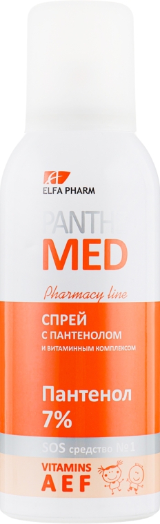 Спрей для тела с пантенолом и витаминным комплексом - Elfa Pharm Panthe Med