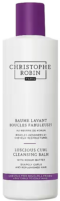 Очищающий бальзам для волос - Christophe Robin Luscious Curl Cleansing Balm — фото N1
