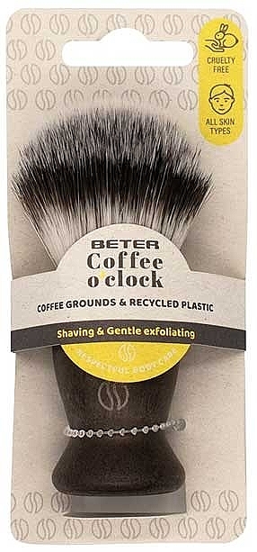 Помазок для бритья - Beter Coffee O`clock Shaving Brush — фото N1