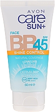 BB-крем с матирующим эффектом - Avon Care Sun+ Shine Control Face BB Cream SPF45 — фото N3