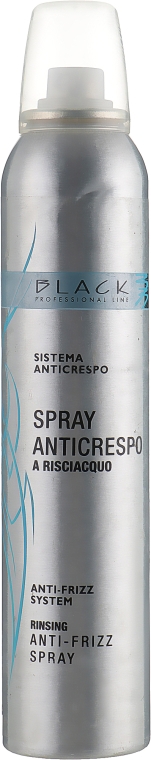 Спрей для разглаживания волос - Black Professional Line Anti-Frizz Spray