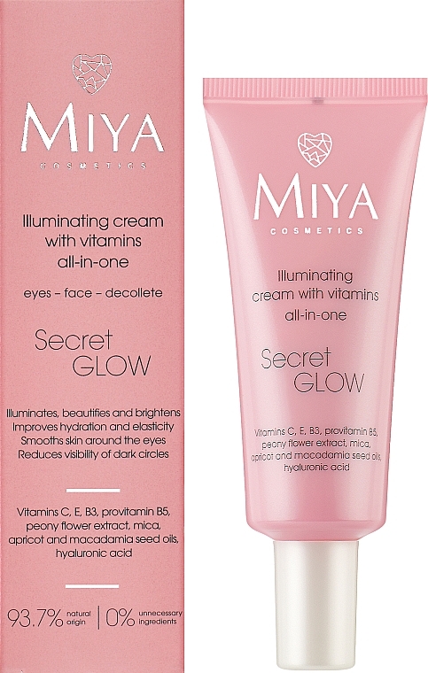 Крем для обличчя - Miya Cosmetics Secret Glow — фото N2