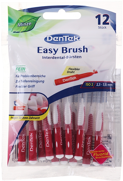 Міжзубні щітки, розмір 2 - DenTek Easy Brush — фото N1