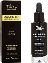 Сироватка для засмаги - That's So Sublime Tan Ultra Dark Serum — фото N1