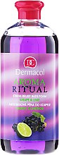 Парфумерія, косметика Піна для ванни "Виноград і лайм" - Dermacol Aroma Ritual Bath Foam Grape & Lime