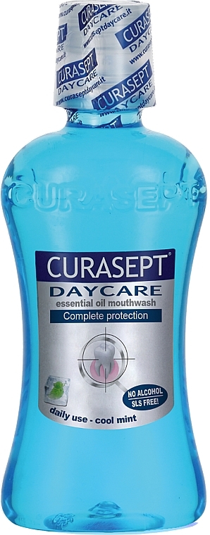 Ополіскувач для ротової порожнини "Холодна м'ята" - Curaprox Curasept Daycare Cool Mint Mouthwash — фото N1