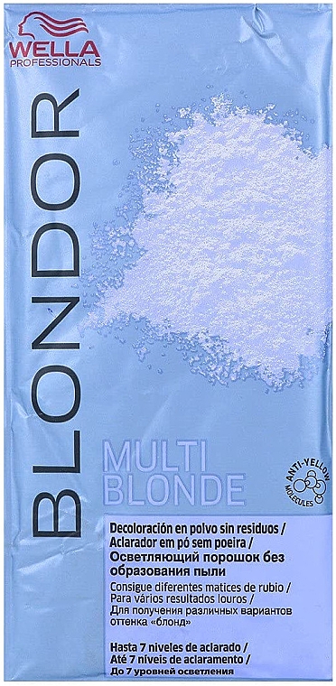 Блондирующая пудра - Wella Professionals Blondor Multi Blonde Dust-Free (мини) — фото N1