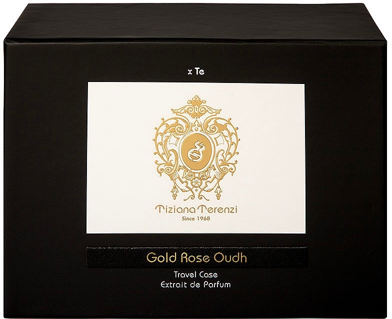 Tiziana Terenzi Gold Rose Oudh Luxury Box Set - Набор (extrait/2x10ml + case) — фото N1