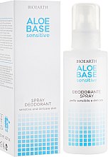 Парфумерія, косметика Спрей для обличчя "Тонізуючий" - Bioearth Aloebase Sensative