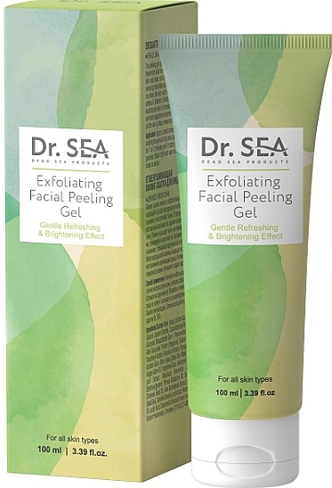 Гель-пілінг для обличчя - Dr. Sea Exfoliating Facial Peeling Gel — фото N1