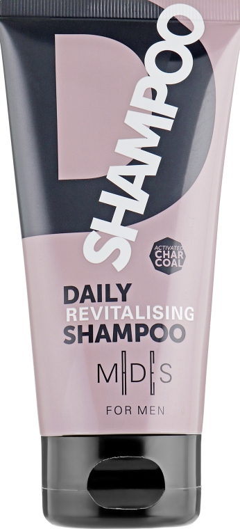 Бессульфатный шампунь для ежедневного использования с активированным бамбуковым углем - Mades Cosmetics M|D|S For Men Daily Revitalising Shampoo