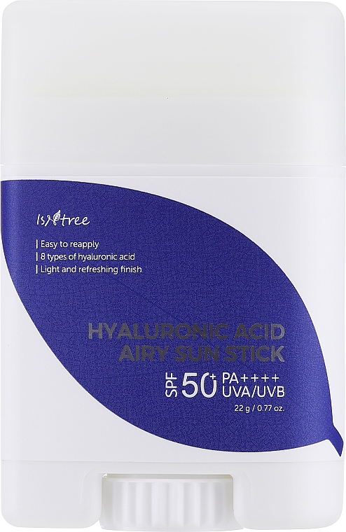 Сонцезахисний стік - Isntree Hyaluronic Acid Airy Sun Stick SPF50 — фото N1