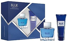 Духи, Парфюмерия, косметика Antonio Banderas Blue Seduction - Набор (edt/100ml + a/sh/balm/75ml)