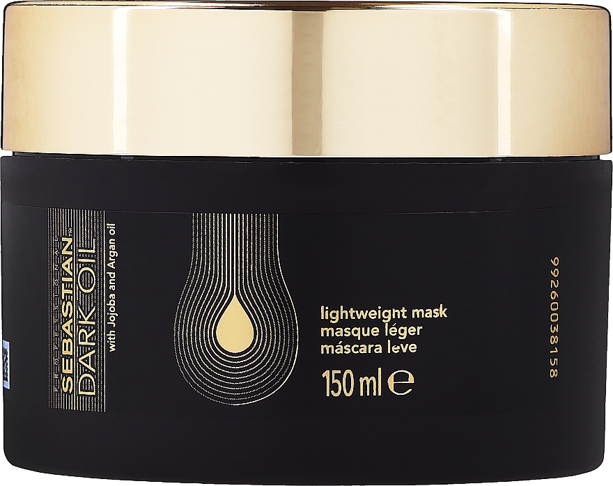 Питательная маска для блеска и шелковистости волос - Sebastian Professional Dark Oil — фото N5