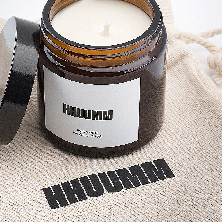 Натуральна соєва свічка з ароматом пало санто - Hhuumm — фото N3