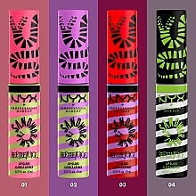 Блиск для губ - NYX Professional Makeup Beetlejuice Sandworm Swirl Lip Gloss — фото N5