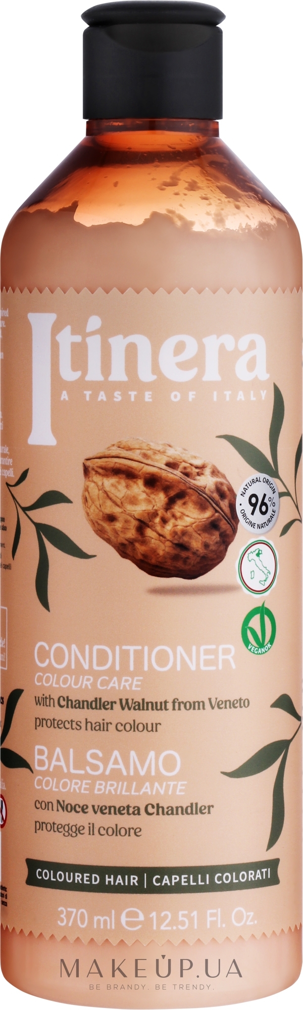 Кондиционер для окрашенных волос с грецким орехом Чандлер - Itinera Chandler Nut Conditioner — фото 370ml