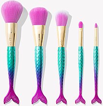 Духи, Парфюмерия, косметика Набор кистей для макияжа - Tarte Cosmetics Minutes To Mermaid Brush Set (brysh*5)