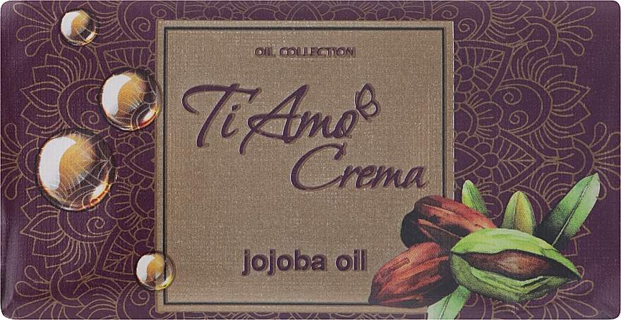 Крем-мило "З олією жожоба" - Миловарні традиції Ti Amo Crema — фото N1