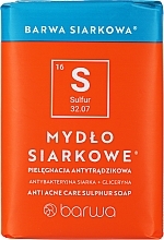 Духи, Парфюмерия, косметика Антибактериальное серное мыло - Barwa Anti-Acne Antibacterial Soap