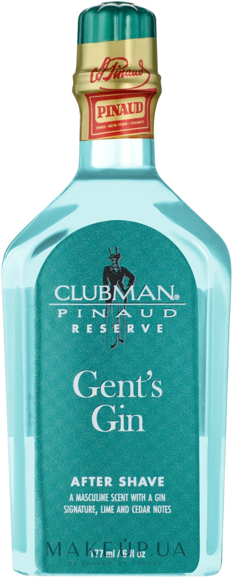Clubman Pinaud Gent Gin - Лосьон после бритья — фото 177ml