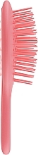 ПОДАРОК! Расческа для волос, ярко-розовая - Janeke Superbrush Mini Silicon Line — фото N2