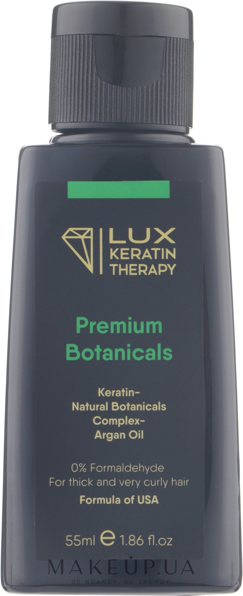 Засіб для випрямлення волосся - Lux Keratin Therapy Premium Botanicals — фото 55ml