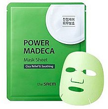 Духи, Парфюмерия, косметика Тканевая маска для лица - The Saem Power Madeca Mask Sheet