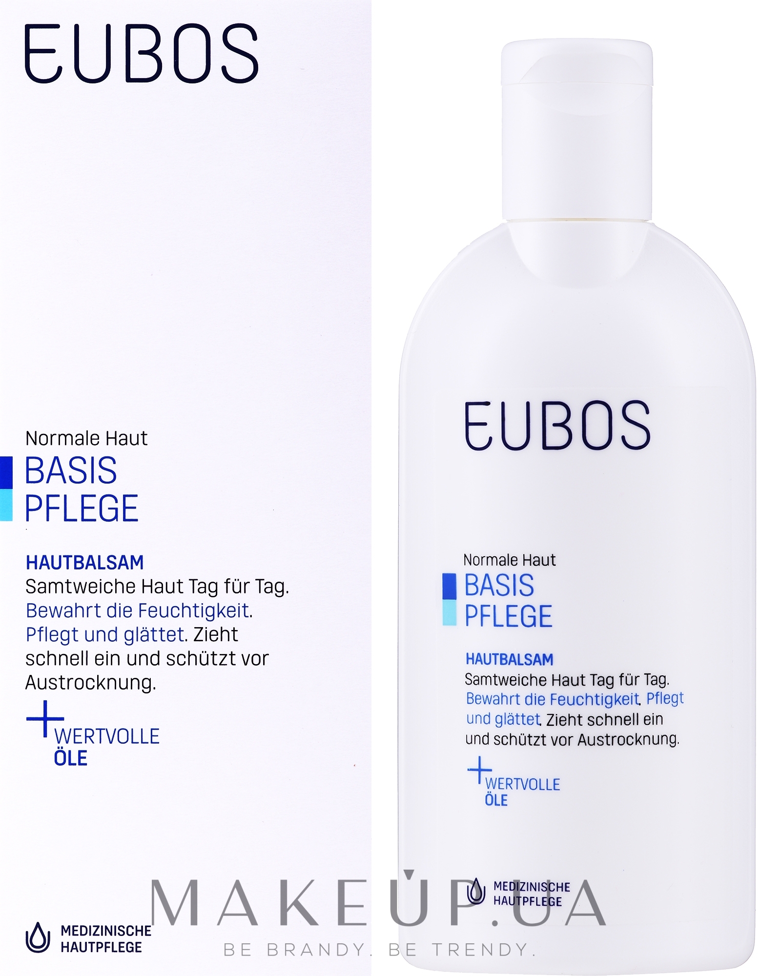Бальзам для догляду за нормальною шкірою - Eubos Med Basic Skin Care Dermal Balsam — фото 200ml