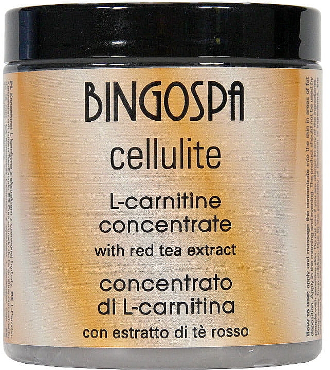 Концентрат с L-карнитином и с экстрактом красного чая - BingoSpa Concentrate L-carnitine — фото N1