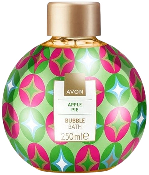 Піна для ванни у формі кульки "Яблучний штрудель" - Avon Apple Pie Bubble Bath — фото N1