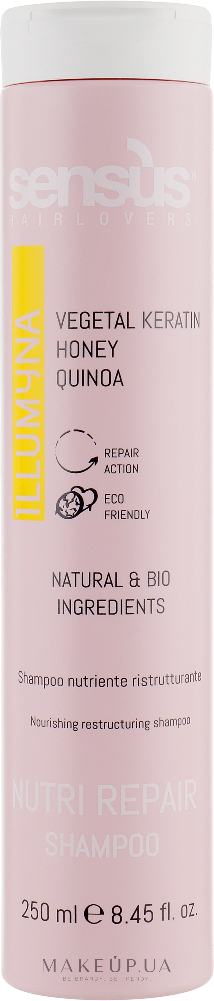 Шампунь відновлювальний для волосся - Sensus Nutri Repair Shampoo — фото 250ml