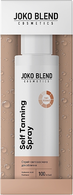 Спрей-автозагар для лица - Joko Blend Self Tanning Spray  — фото N1