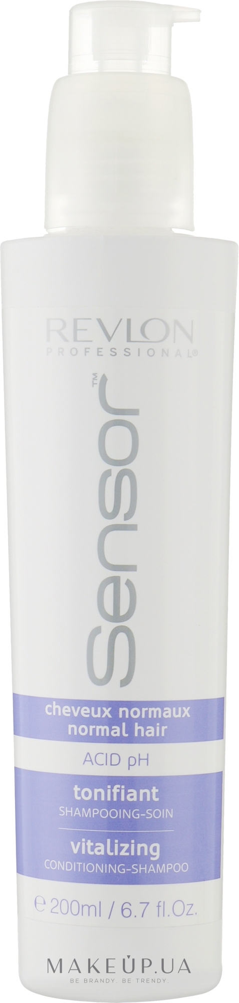 Шампунь-кондиционер восстанавливающий для нормальных волос - Revlon Professional Sensor Shampoo Vitalizing — фото 200ml