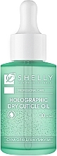 Суха олія для кутикули "Голографічна" - Shelly Professional Care — фото N1