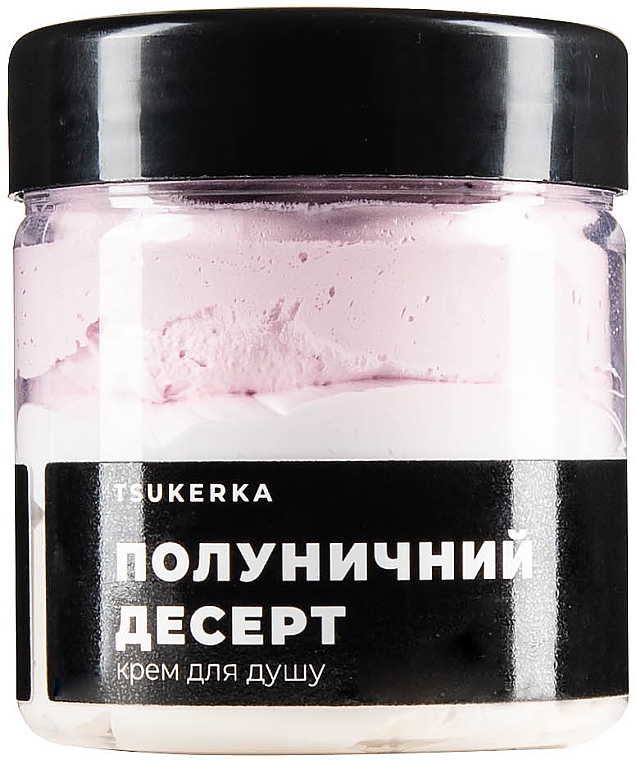 Крем для душа "Клубничный десерт" - Tsukerka Shower Cream